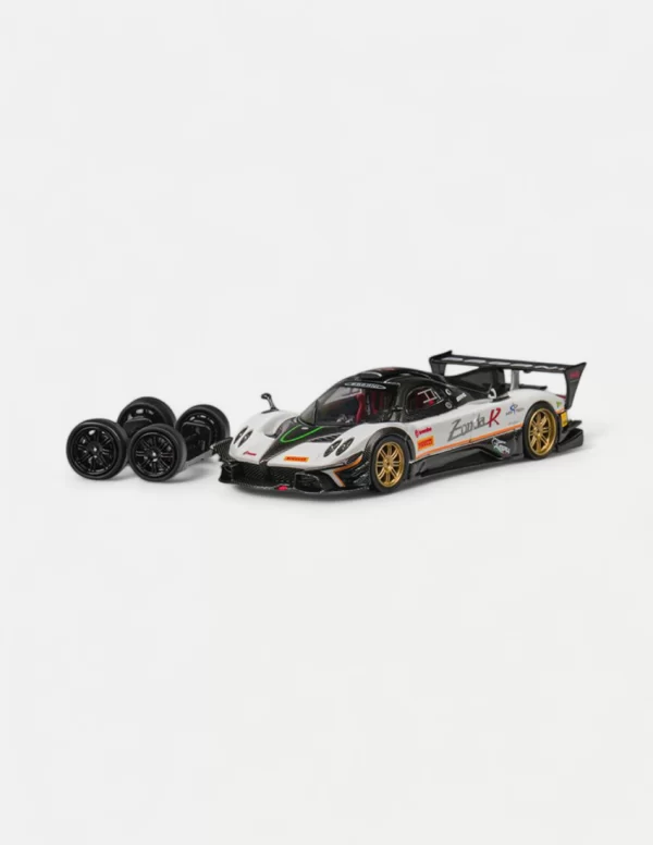 CM Model 1:64 Pagani Zonda Revolucion Diecast Model Car - White