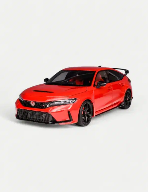 MotorHelix 1:18 Honda Civic Type R (FL5) with Engine Replica - Rallye Red