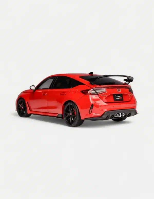 MotorHelix 1:18 Honda Civic Type R (FL5) with Engine Replica - Rallye Red