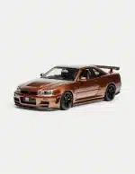 Motorhelix 1:18  Nissan Skyline GT-R (R34) Customized Version - Bronze Metallic (Limited 799pcs)