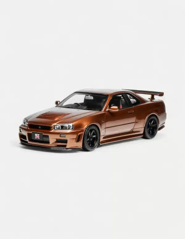 Motorhelix 1:18  Nissan Skyline GT-R (R34) Customized Version - Bronze Metallic (Limited 799pcs)
