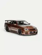 Motorhelix 1:18 Nissan Skyline GT-R (R34) Customized Version - Bronze Metallic (Limited 799pcs)