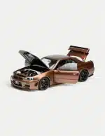 Motorhelix 1:18  Nissan Skyline GT-R (R34) Customized Version - Bronze Metallic (Limited 799pcs)