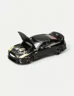 [PRE-ORDER] Motorhelix 1:64 Nissan GT-R (R35) W/ Headlights Customized - Black