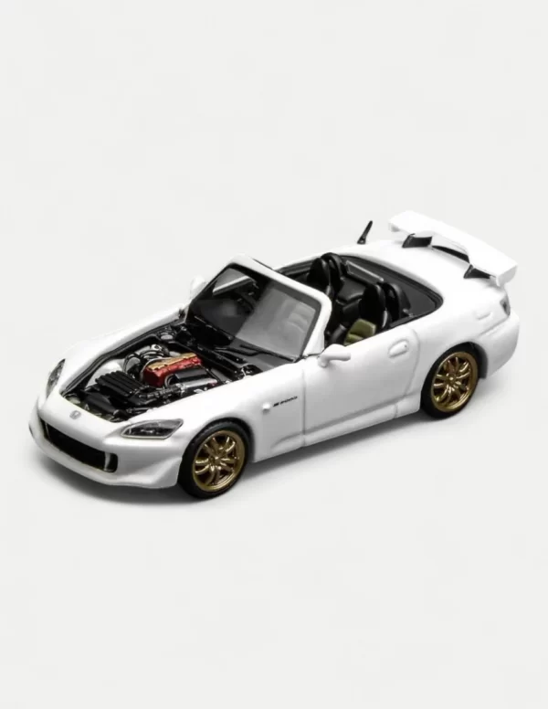 [PRE-ORDER] MOTORHELIX 1:64 Honda S2000 Type S - White Pearl