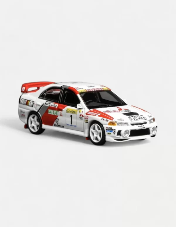 [PRE-ORDER] Motorhelix 1:64 Mitsubishi Lancer Evolution IV GSR - Monte Carlo Livery