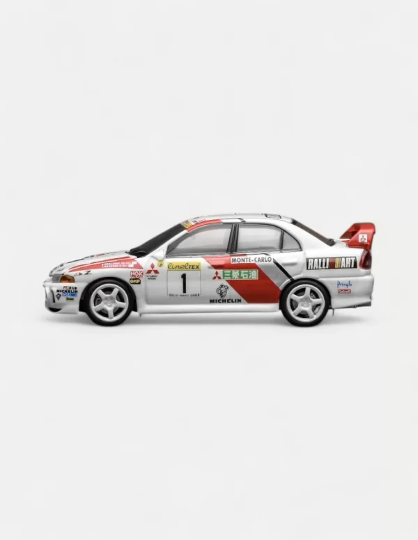 [PRE-ORDER] Motorhelix 1:64 Mitsubishi Lancer Evolution IV GSR - Monte Carlo Livery