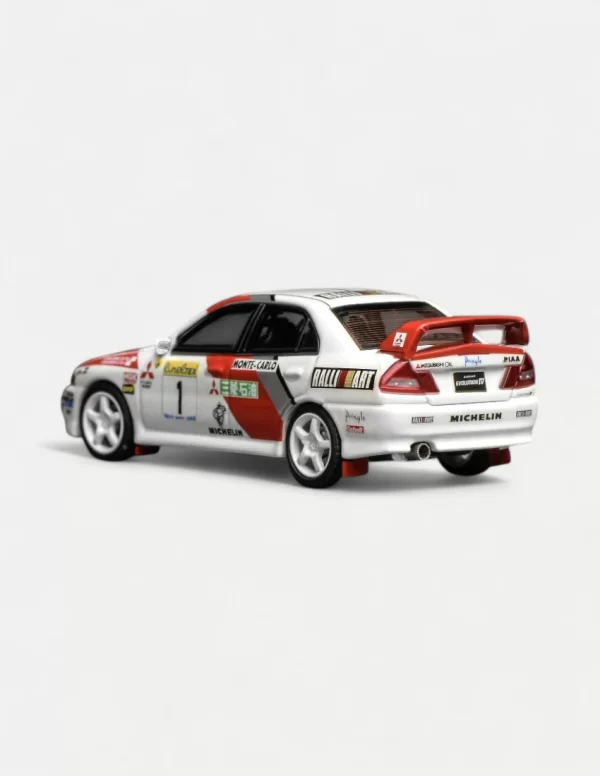 [PRE-ORDER] Motorhelix 1:64 Mitsubishi Lancer Evolution IV GSR - Monte Carlo Livery