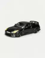 [PRE-ORDER] Motorhelix 1:64 Nissan GT-R (R35) W/ Headlights Customized - Black