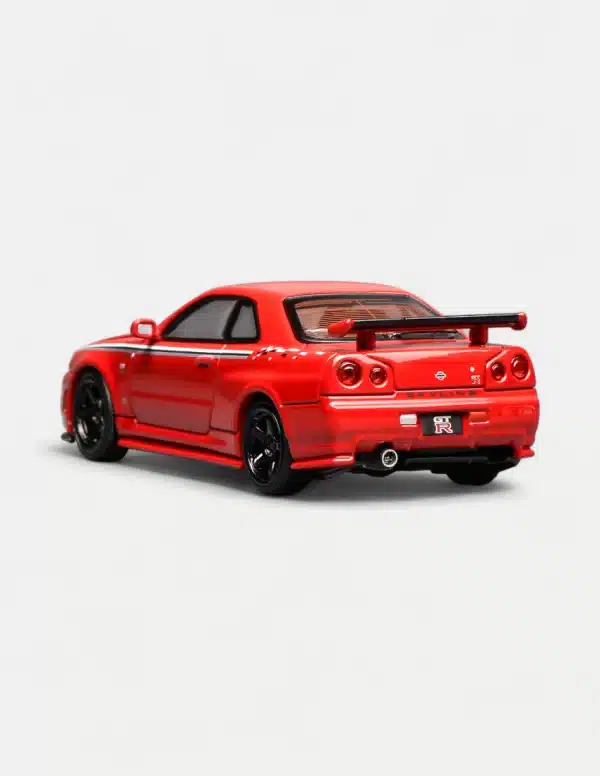 [PRE-ORDER] Motorhelix 1:64 Nissan Skyline GT-R (R34) Nismo Customized - Nismo Red