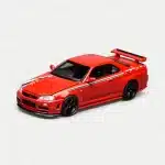 [PRE-ORDER] Motorhelix 1:64 Nissan Skyline GT-R (R34) Nismo Customized - Nismo Red