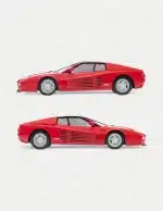 Tomytec Tomica Limited Vintage Neo TLV-N 1:64 Ferrari F512 M - Red