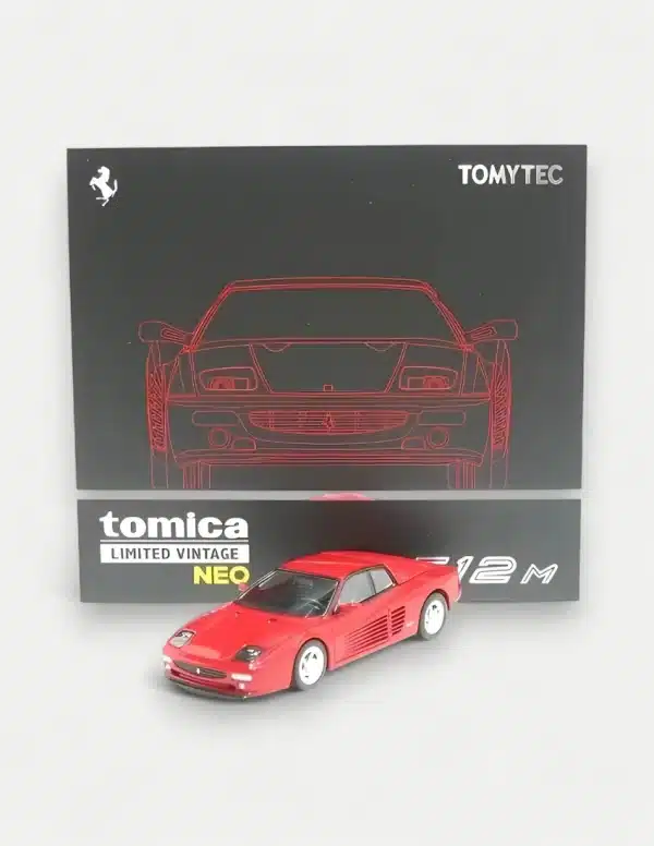 Tomytec Tomica Limited Vintage Neo TLV-N 1:64 Ferrari F512 M - Red