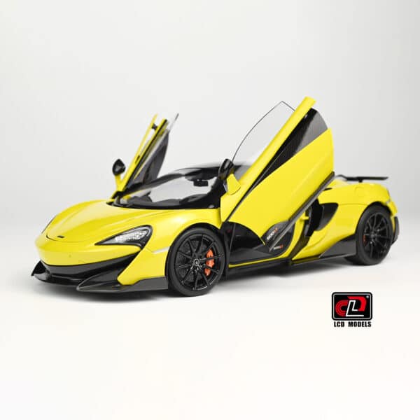 LCD Models 1:18 McLaren 600LT - Yellow