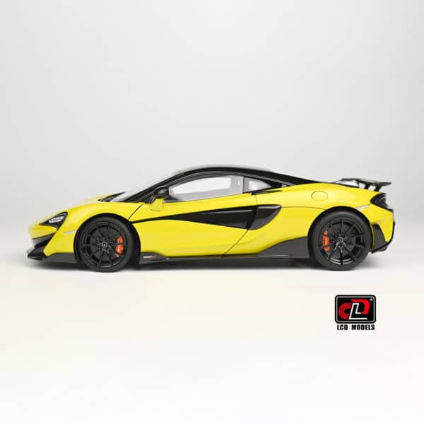 LCD Models 1:18 McLaren 600LT - Yellow