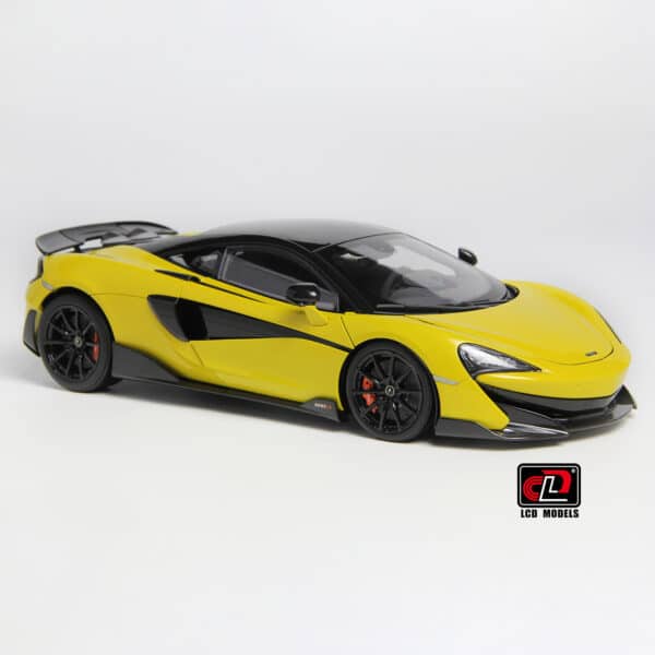 LCD Models 1:18 McLaren 600LT - Yellow