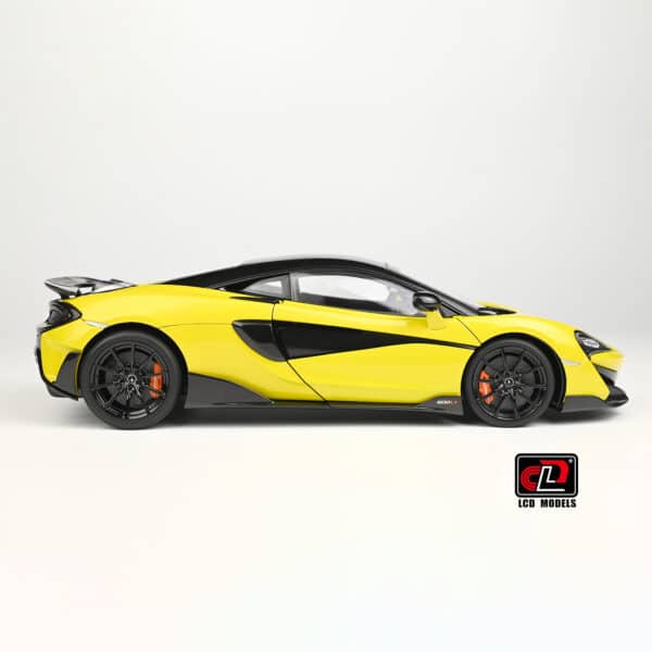 LCD Models 1:18 McLaren 600LT - Yellow