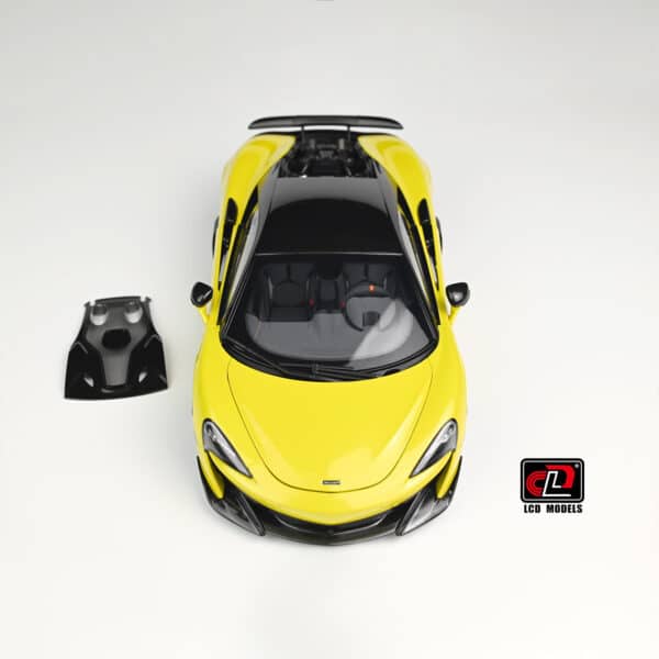 LCD Models 1:18 McLaren 600LT - Yellow