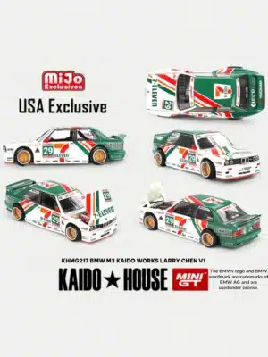 [PRE-ORDER] MINI GT x Kaido House 1:64 BMW M3 Kaido Works Larry Chen V1 – MiJo Exclusives