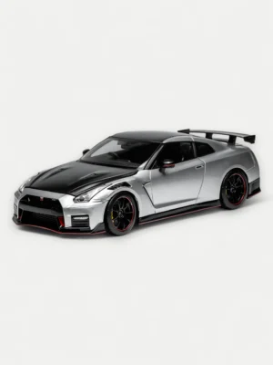 [PRE-ORDER] Motorhelix 1:18 Nissan GT-R NISMO (R35) Special Edition 2022 – Ultimate Metal Silver