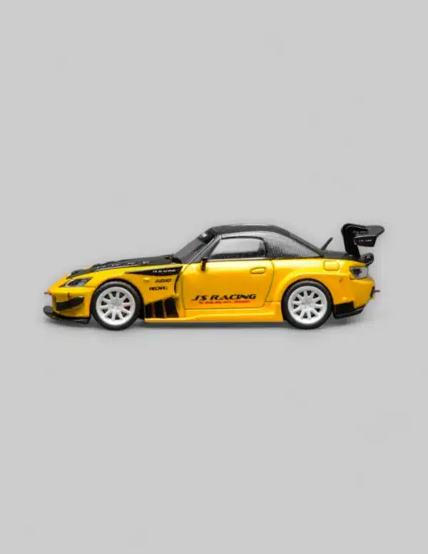 [PRE-ORDER] Motorhelix 1:64 Honda S2000 J's Racing - New Indy Yellow Pearl