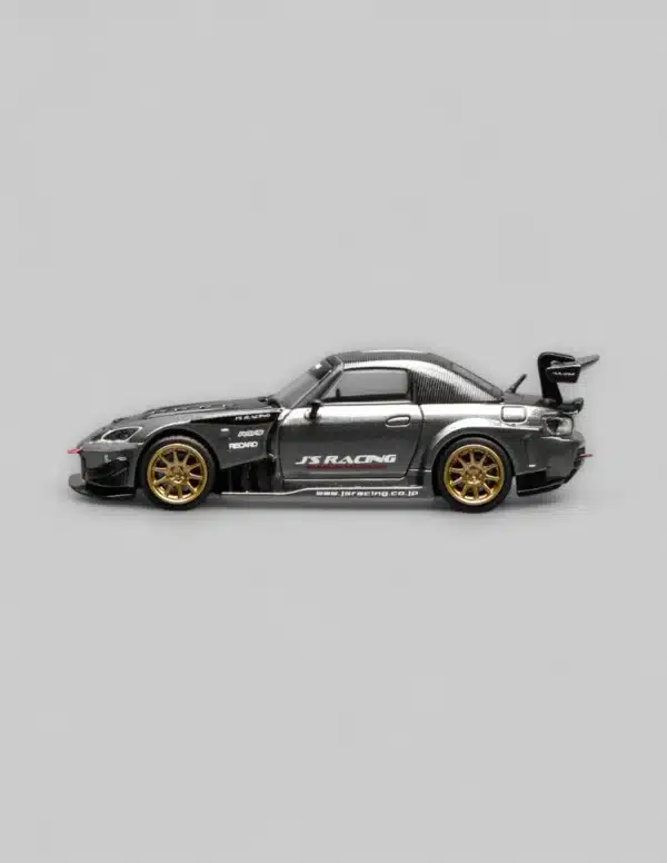 [PRE-ORDER] Motorhelix 1:64 Honda S2000 J's Racing - Moon Rock Metallic