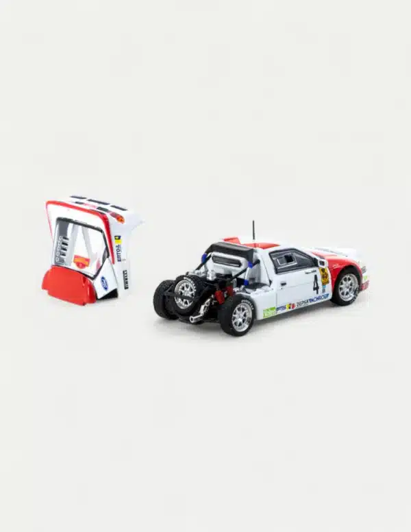 Tarmac Works 1:64 Ford RS200 Rallye Catalunya 1986 #04 (HOBBY64+)