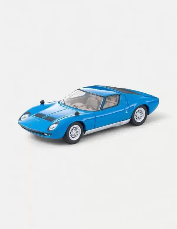 Tomytec Tomica Limited Vintage TLV 1:64 Lamborghini Miura P400 - Blue