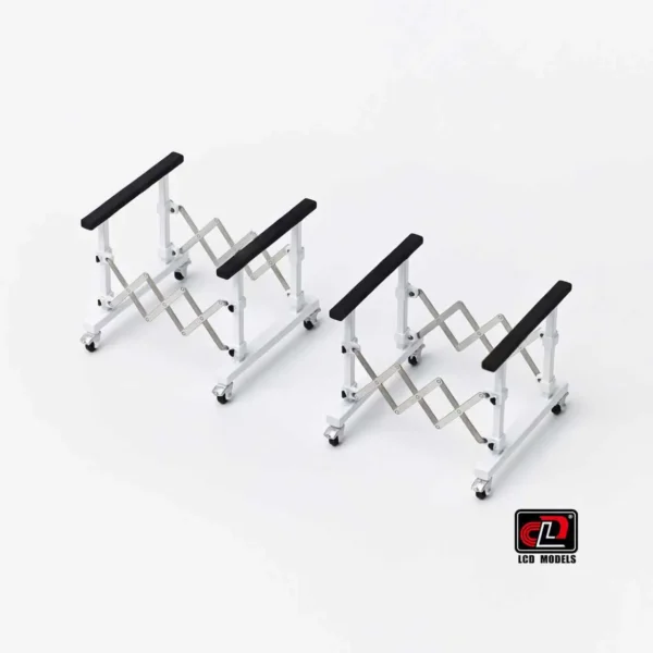 [PRE-ORDER] LCD 1:43 Hood and Engine Cover Stand for LCD Pagani Huayra R - 3 Colours