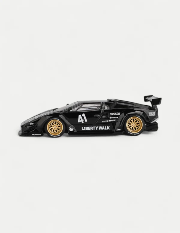 MINI GT 1:64 Lamborghini Countach LB-WORKS in Black