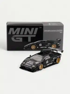 MINI GT 1:64 Lamborghini Countach LB-WORKS in Black