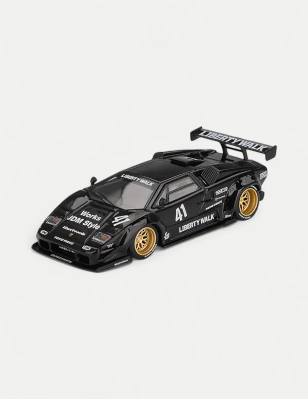 MINI GT 1:64 Lamborghini Countach LB-WORKS in Black
