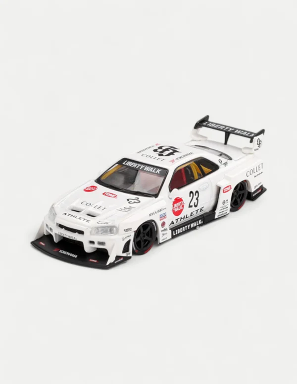 MINI GT #1059 1:64 Nissan LB-ER34 Super Silhouette - ATHLETE / COLLET Livery