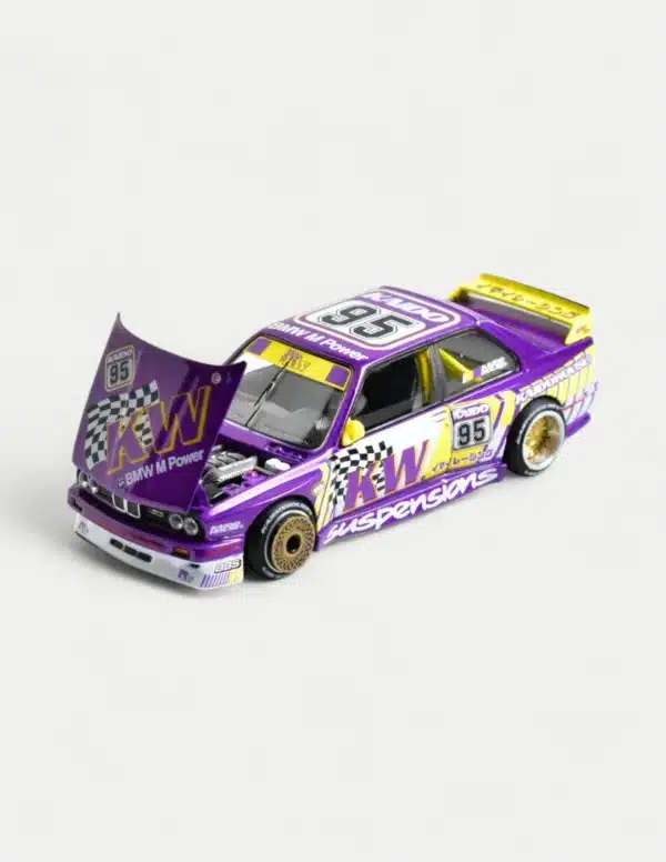 MINI GT x Kaido House 1:64 BMW M3 (E30) Kaido KW V1 - Purple