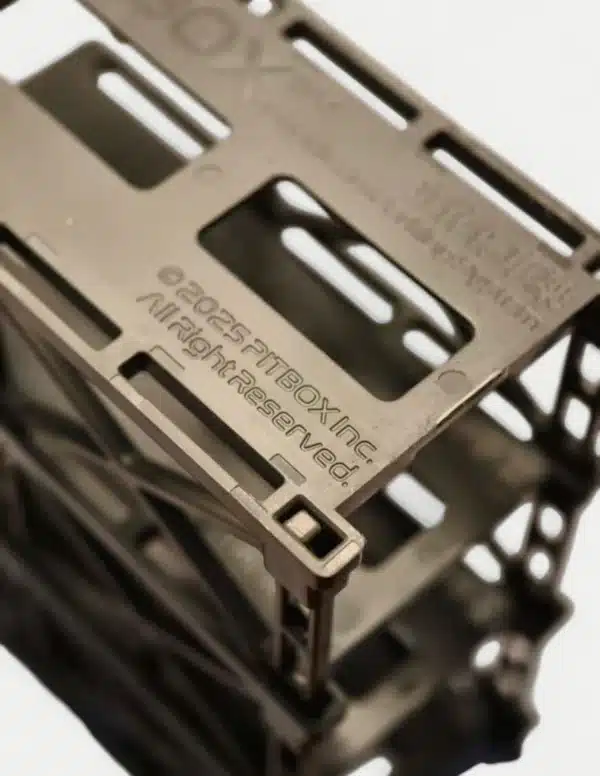 PITBOX 1:64 Modular 3D Parking Rack Display for Diecast Model Cars [10-Pack]