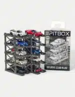 PITBOX 1:64 Modular 3D Parking Rack Display for Diecast Model Cars [10-Pack]