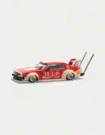 POP RACE 1:64 Nissan Skyline C210 "Bosozoku Style" - Coca-Cola (JP) Red