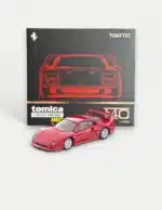 Tomytec Tomica Limited Vintage Neo TLV-N Ferrari F40 (1989) 1:64 Diecast- Red (2025 Reproduction)