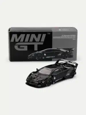 MINI GT 1:64 Lamborghini Murcielago GT Evo LB-Silhouette WORKS - Black