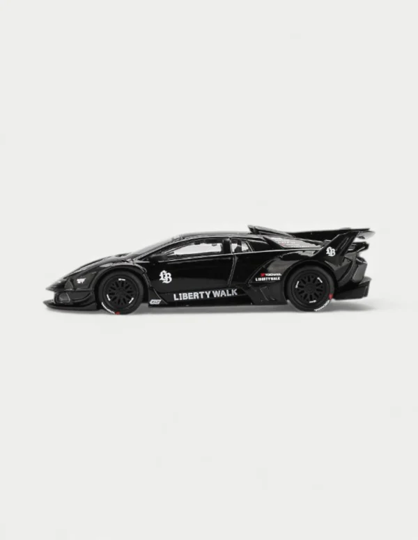 MINI GT 1:64 Lamborghini Murcielago GT Evo LB-Silhouette WORKS - Black