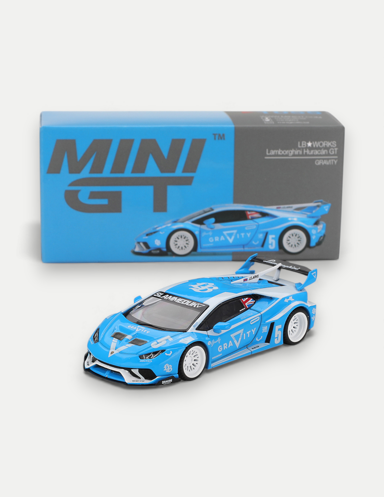 MINI GT Lamborghini Huracán GT Gravity LB-WORKS 1/64 Model - Weye