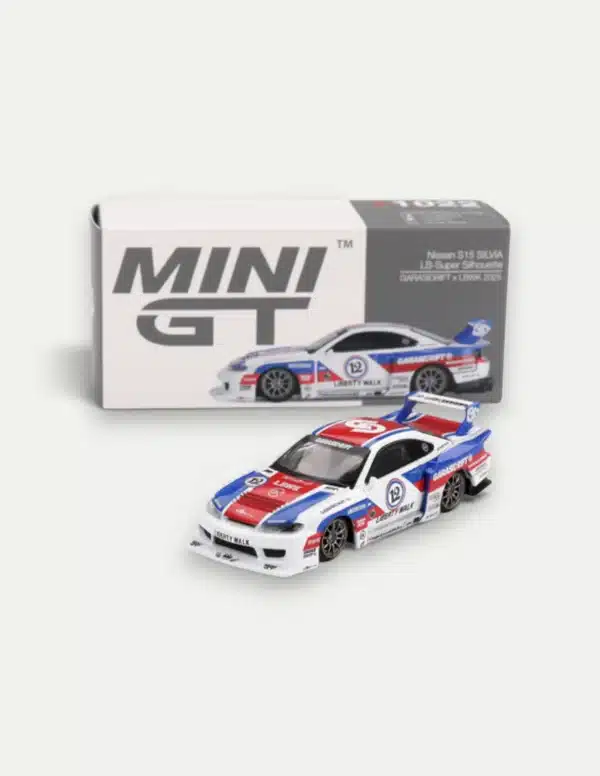 MINI GT 1:64 Nissan LB-Super Silhouette S15 SILVIA Garasidrift x LBWK 2025