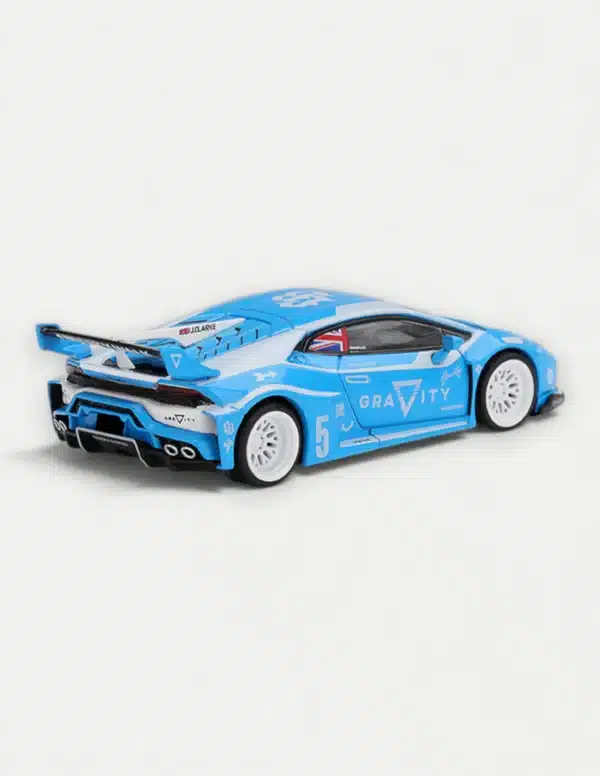 MINI GT 1:64 LB★WORKS Lamborghini Huracán GT Gravity Blue