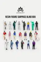 MoreArt 1:64 Resin Figure Mystery Box (Random Style)