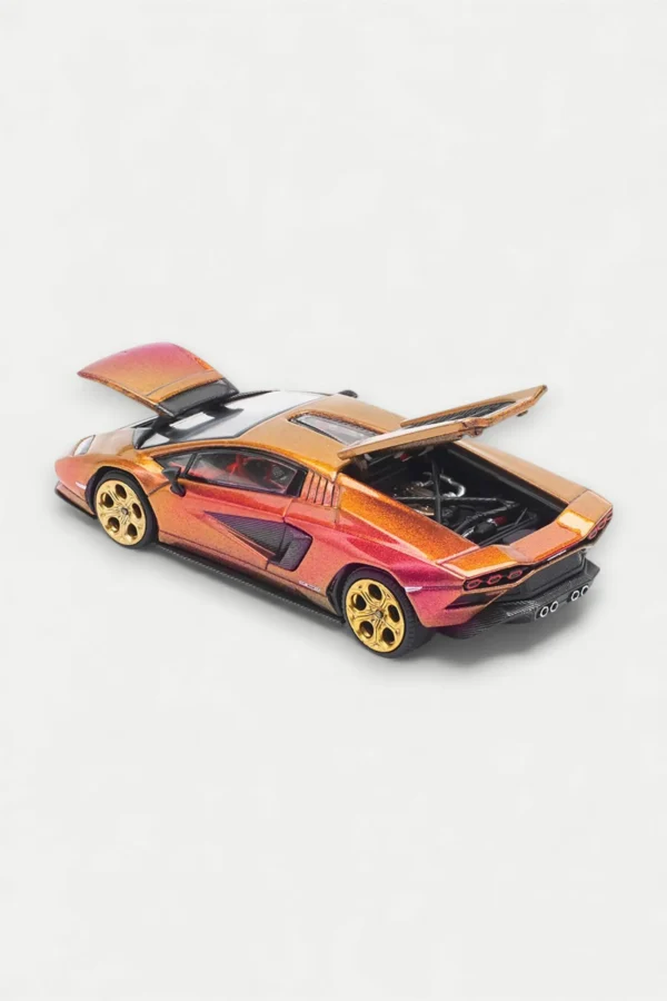 Pop Race 1:64 Lamborghini Countach LPI 800-4 Blu Hal