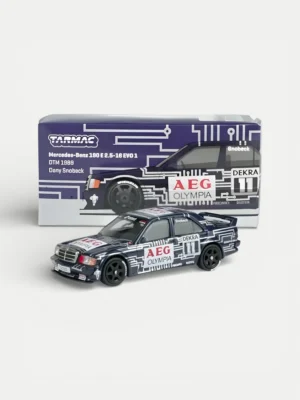 Tarmac Works 1:64 Mercedes-Benz 190E 2.5-16 EVO 1 #11 DTM 1989 "AEG" Dany Snobeck
