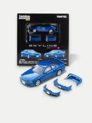 Tomica Limited Vintage Neo 1:64 Nissan Skyline 25GT Turbo (R34) Coupe (2000) - Blue