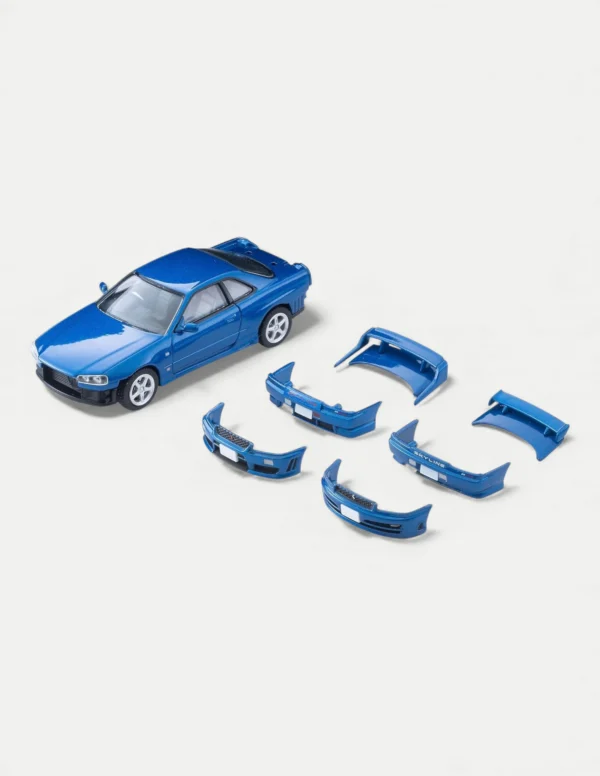 Tomica Limited Vintage Neo 1:64 Nissan Skyline 25GT Turbo (R34) Coupe (2000) - Blue