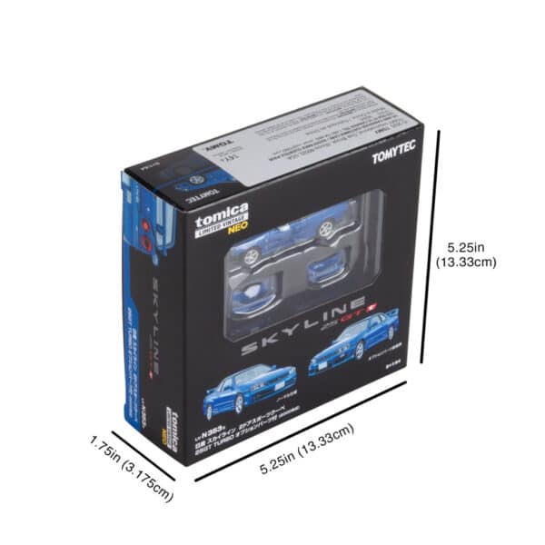 Tomica Limited Vintage Neo 1:64 Nissan Skyline 25GT Turbo (R34) Coupe (2000) - Blue