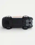 Xcartoys x POP RACE 1:64 Porsche 964 Singer 911 - Silver Metallic with Blue and Red Stripes